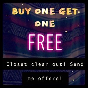 Taking offers, I will truly look at all offers.